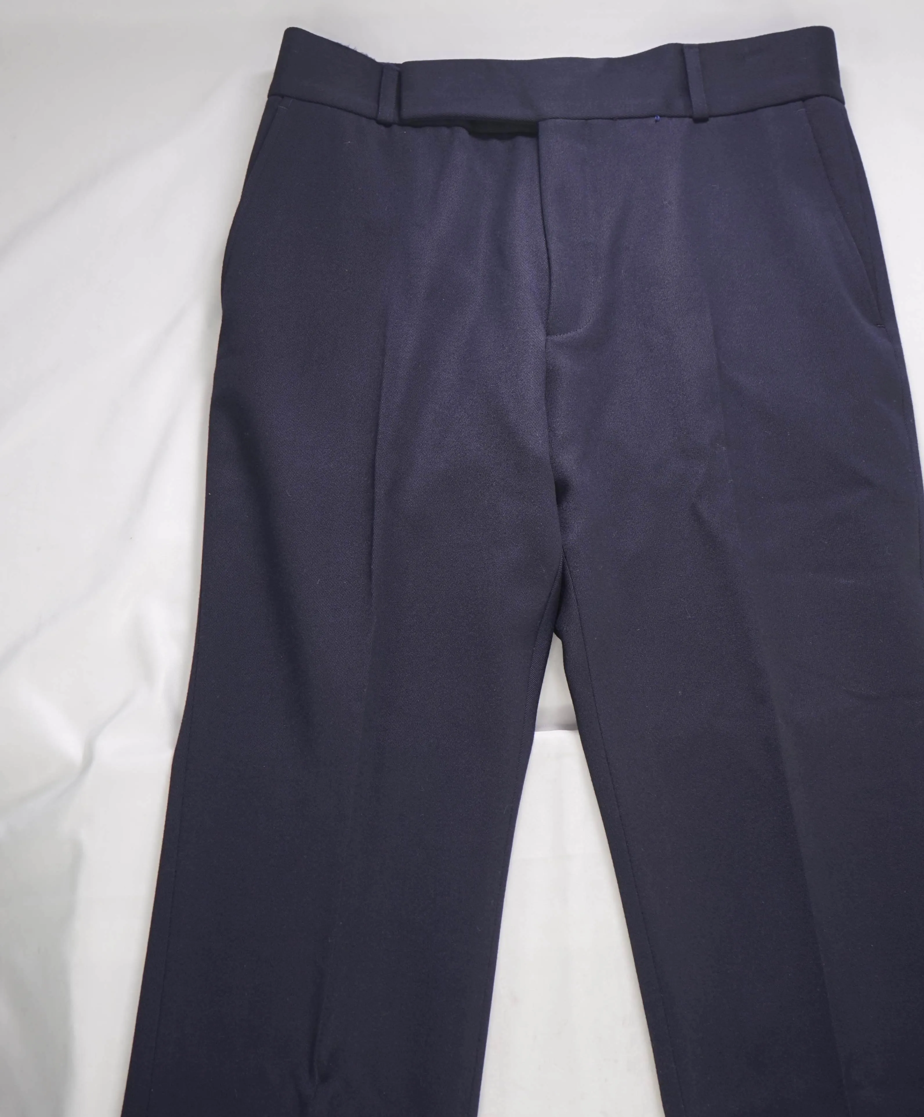 $1,395 ERMENEGILDO ZEGNA COUTURE XXX - Navy Wool Jogger Pants - 33W