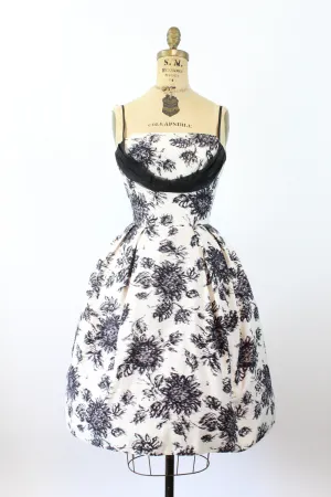 1950s LORRIE DEB cotton pique dress xxs | new spring summer