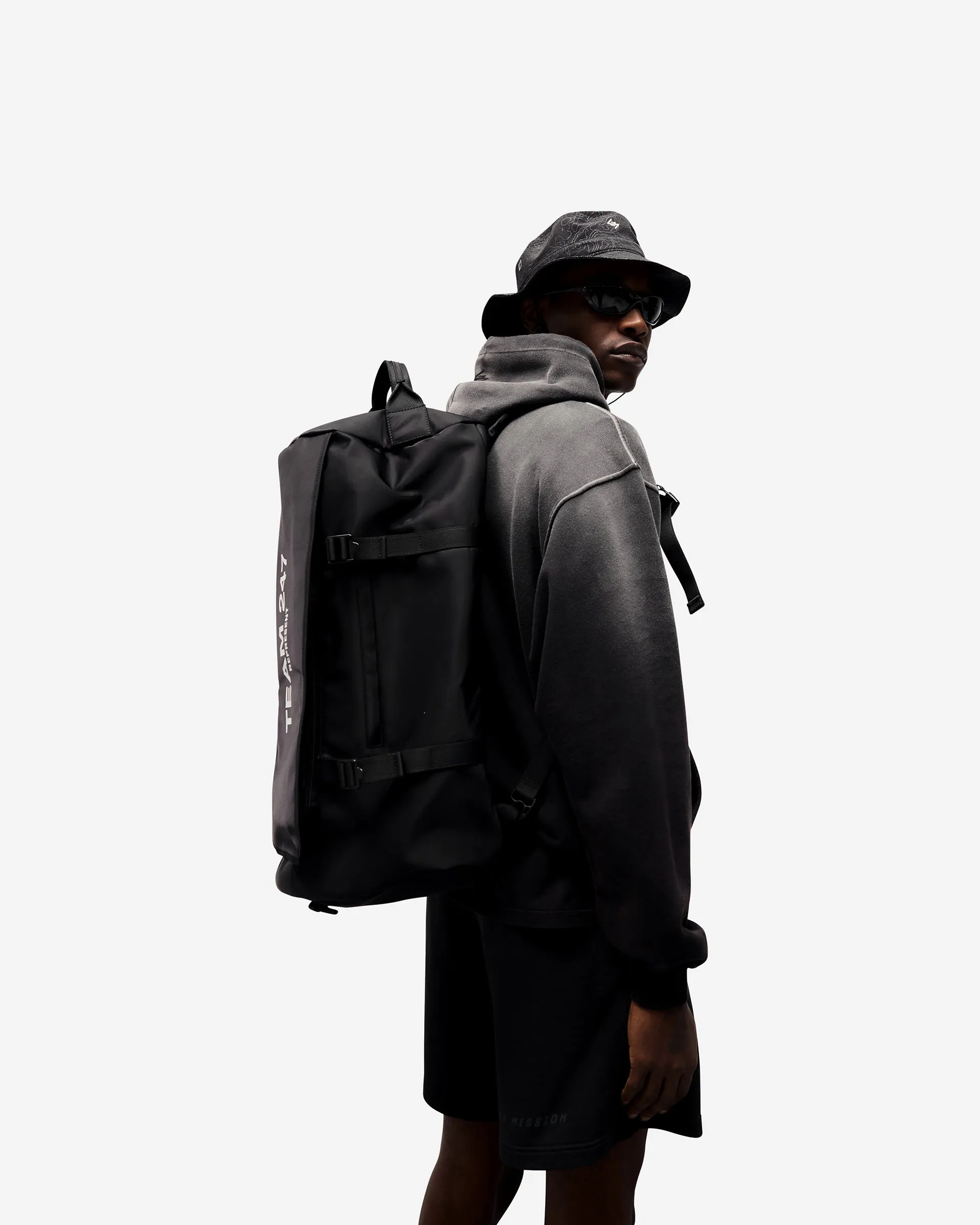 247 Motion Oversized Hoodie  - Black