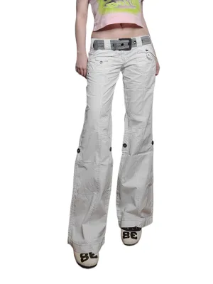 90s vintage low waist cargo