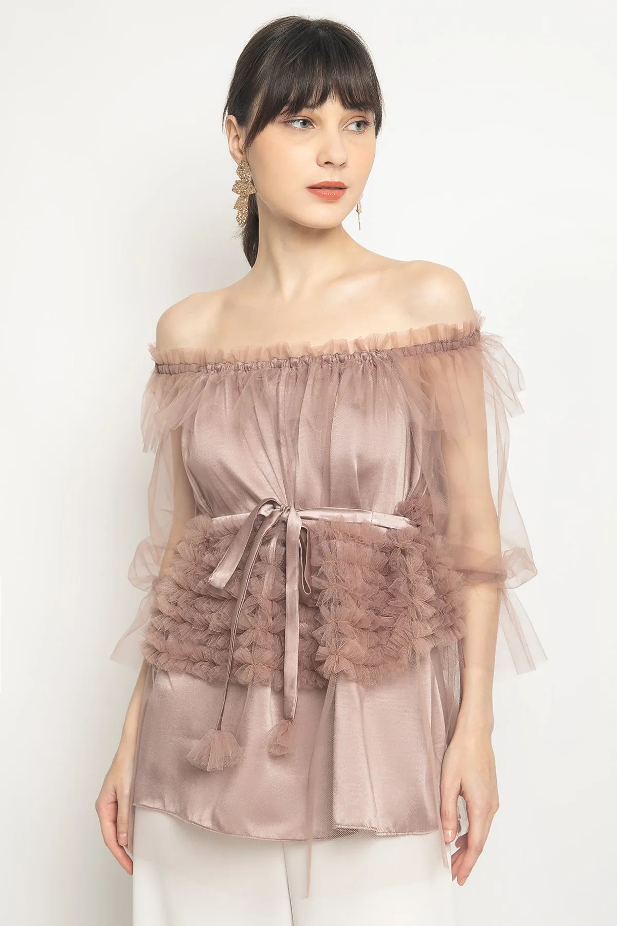 Airin Top in Pink Mauve