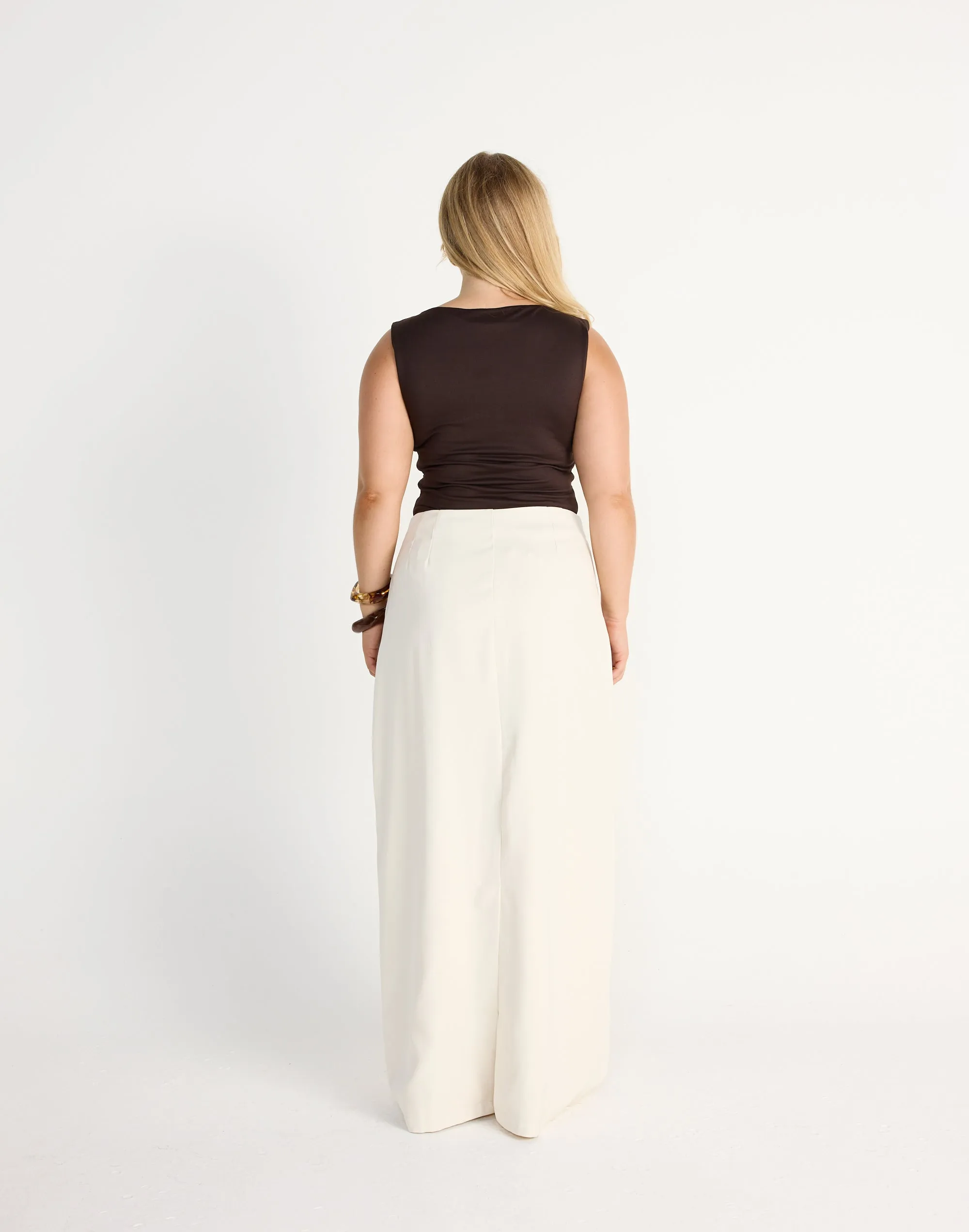 Alden Maxi Skirt (Oat)