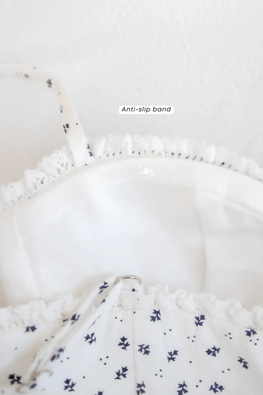 AMBER COQUETTE PADDED DRESS IN WHITE