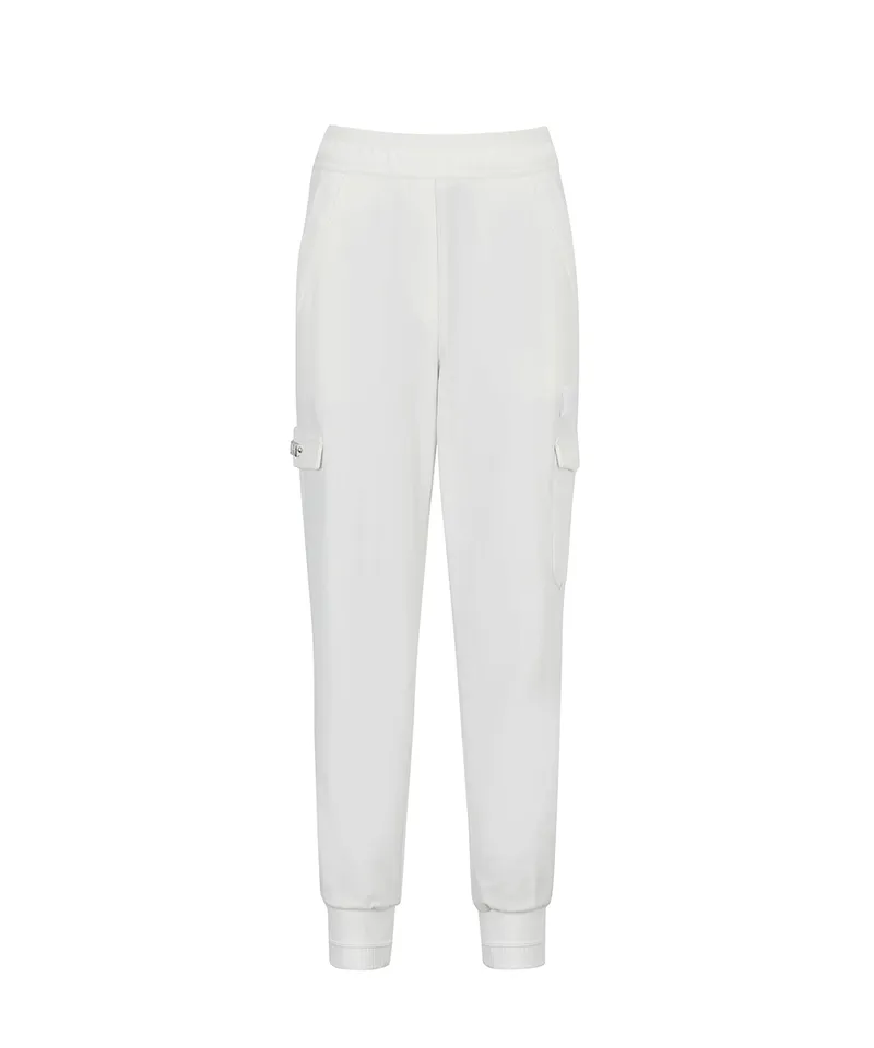 ANEW Golf Women Fleece Mix Set UP Jogger L/PT - Ivory