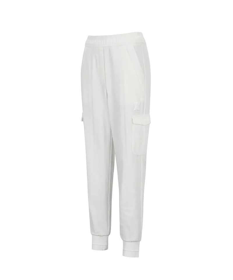 ANEW Golf Women Fleece Mix Set UP Jogger L/PT - Ivory