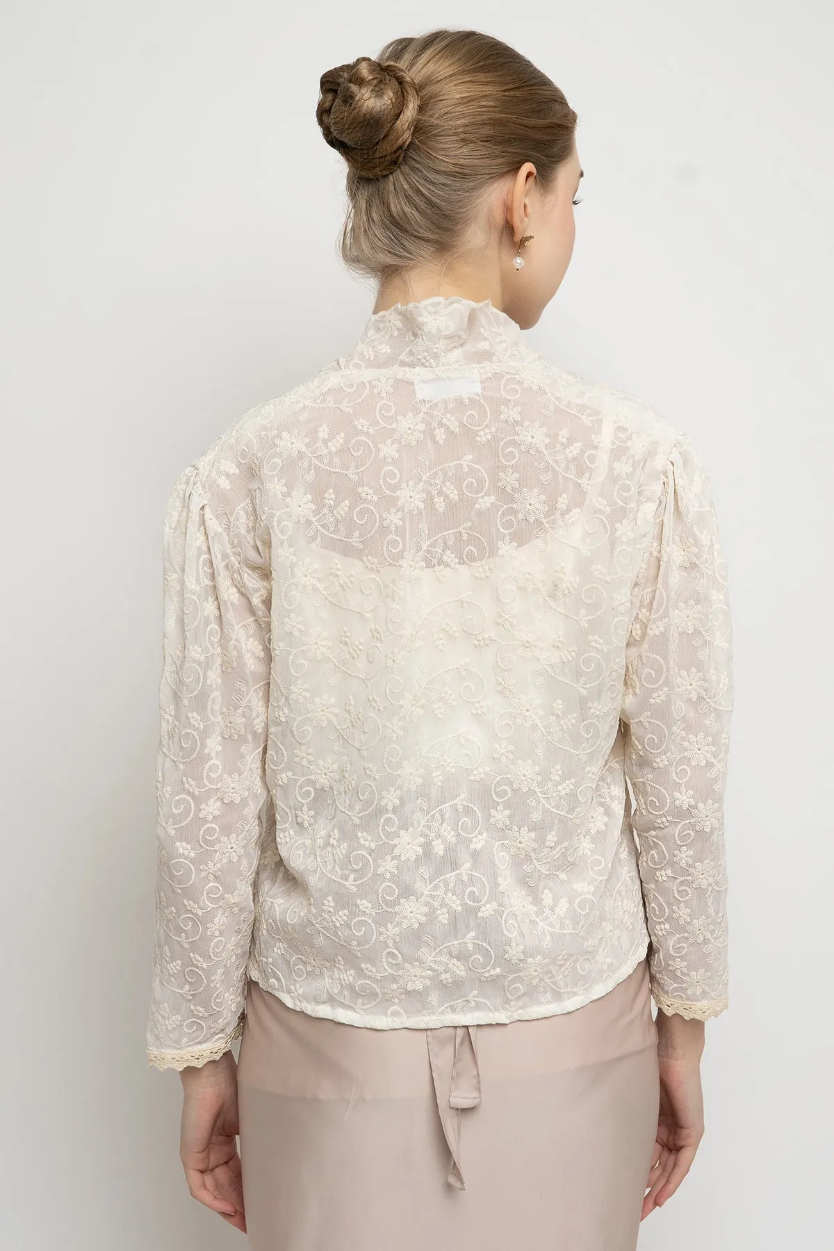 Anisa Top in Bone