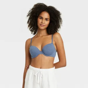 Auden Women's Everyday Cotton Demi Lightly Lined T-Shirt Bra 77761838