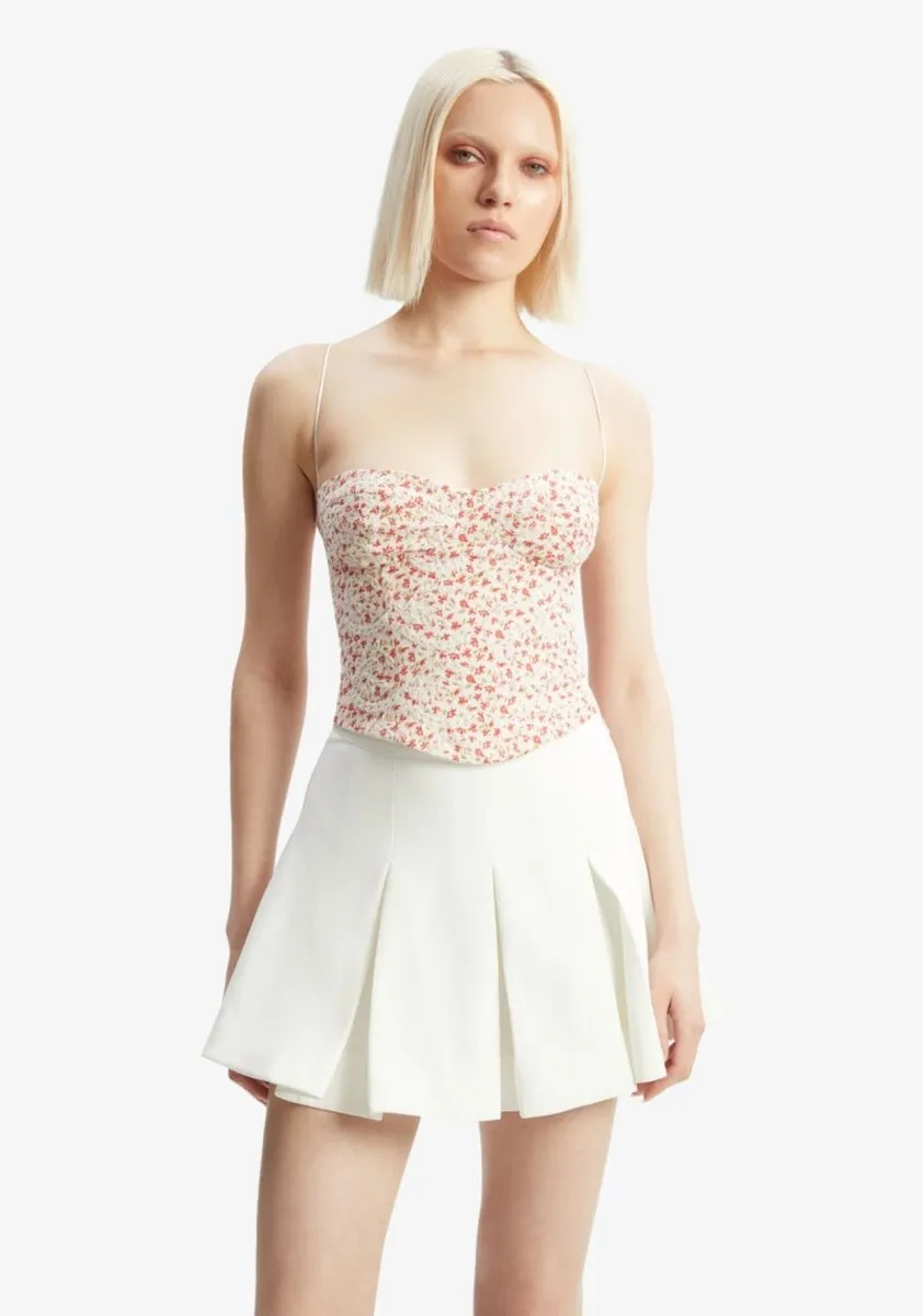Bardot - Estie Embroidered Corset Top