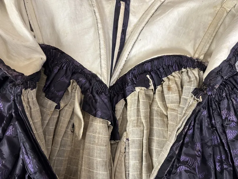 Biedermeier Visiting Gown, ca. 1847