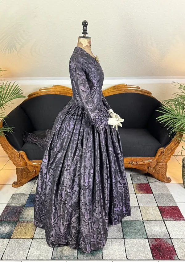 Biedermeier Visiting Gown, ca. 1847