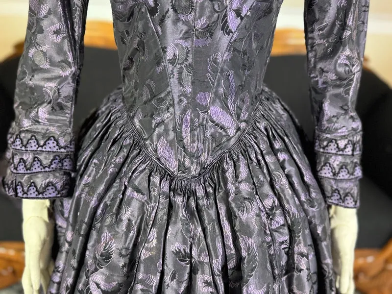 Biedermeier Visiting Gown, ca. 1847