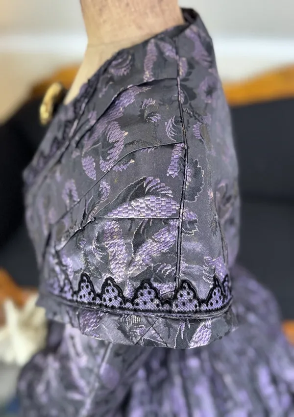 Biedermeier Visiting Gown, ca. 1847