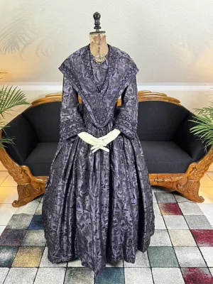 Biedermeier Visiting Gown, ca. 1847