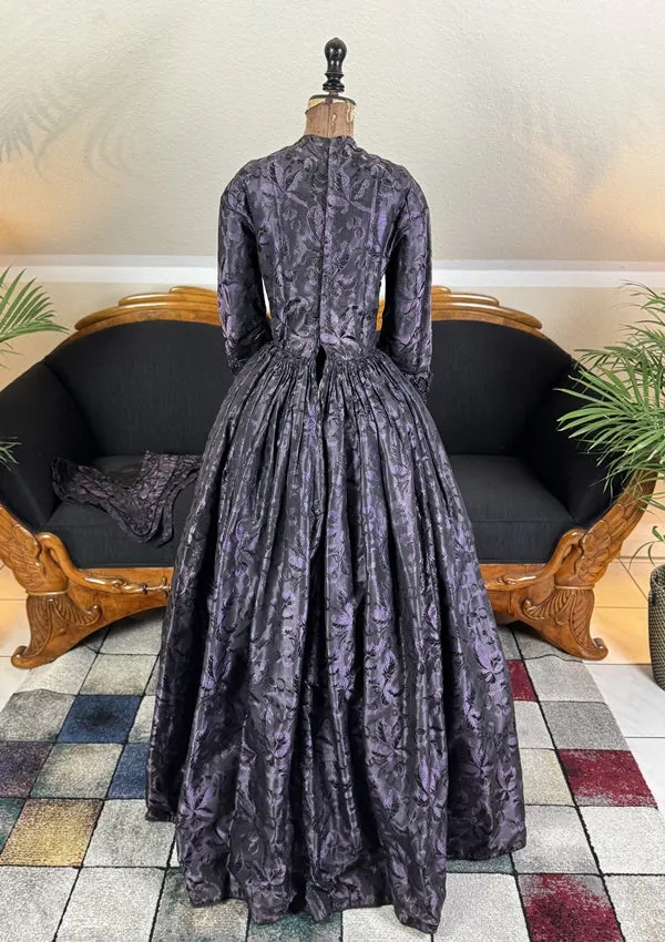 Biedermeier Visiting Gown, ca. 1847