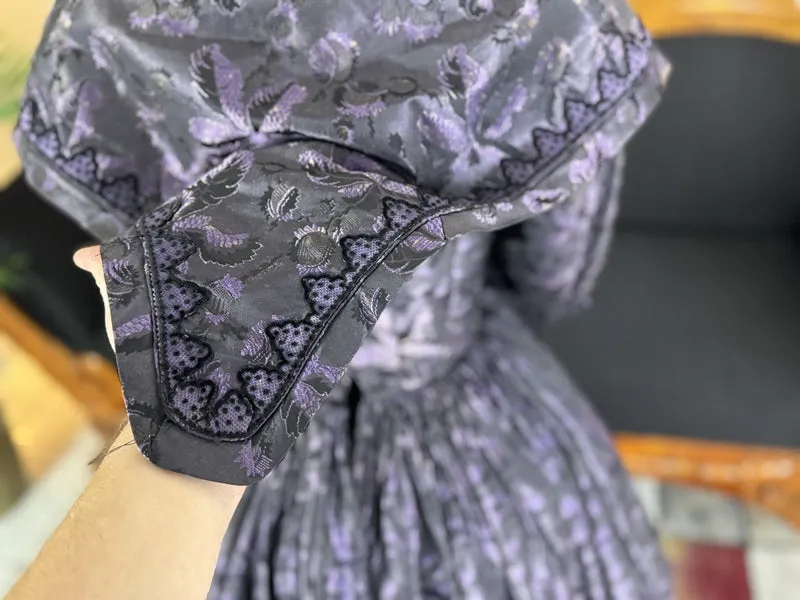Biedermeier Visiting Gown, ca. 1847