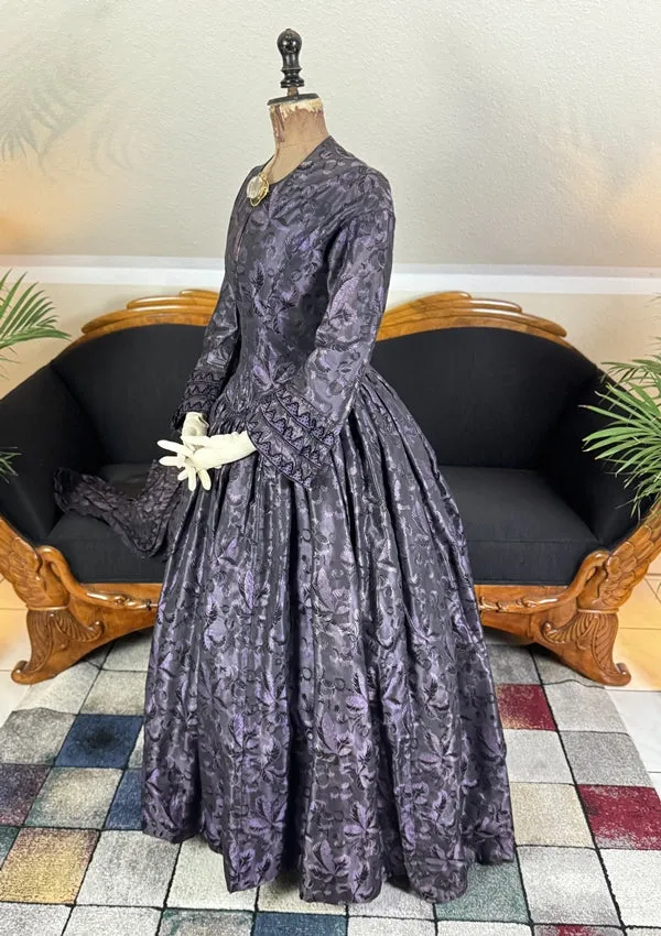 Biedermeier Visiting Gown, ca. 1847