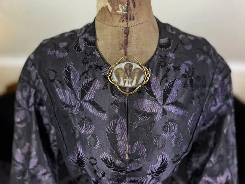 Biedermeier Visiting Gown, ca. 1847