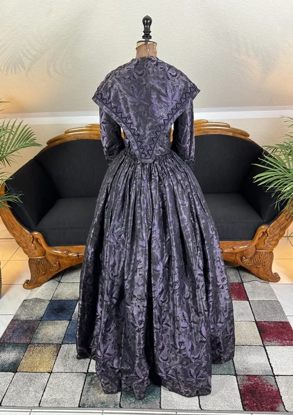 Biedermeier Visiting Gown, ca. 1847