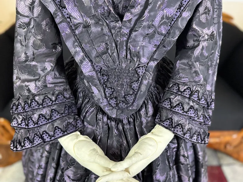 Biedermeier Visiting Gown, ca. 1847