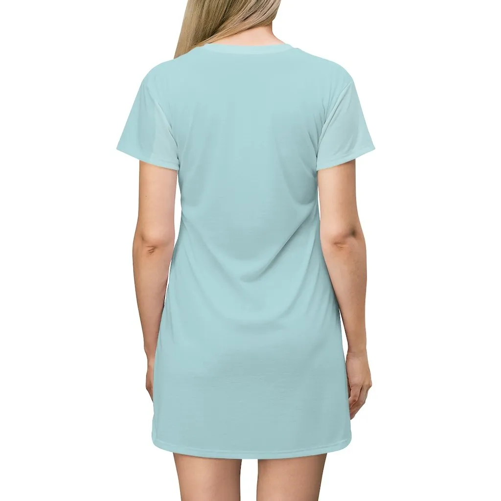 BirdGirls Rule the World All Over Print T-Shirt Dress