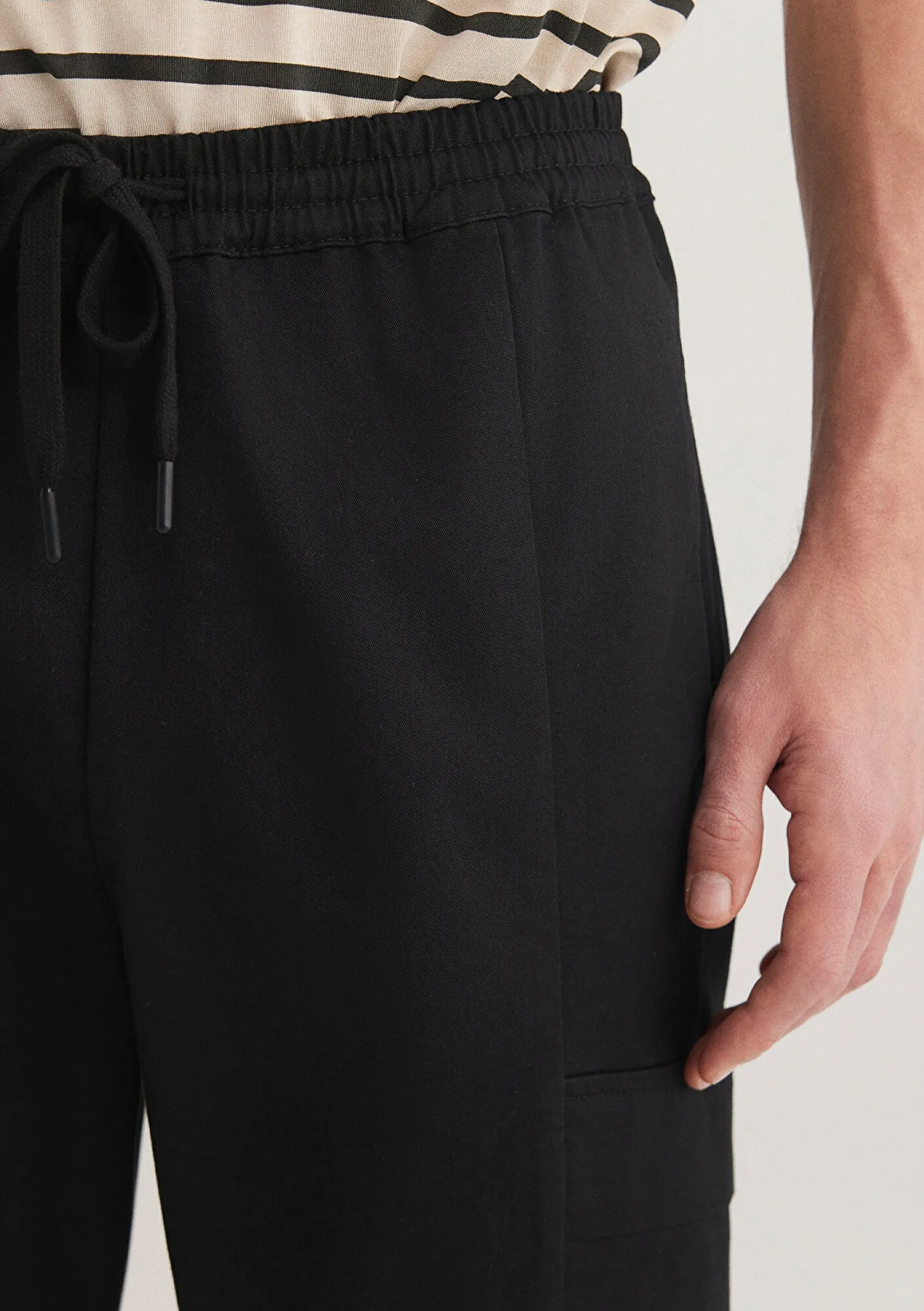 Black Cargo Pants