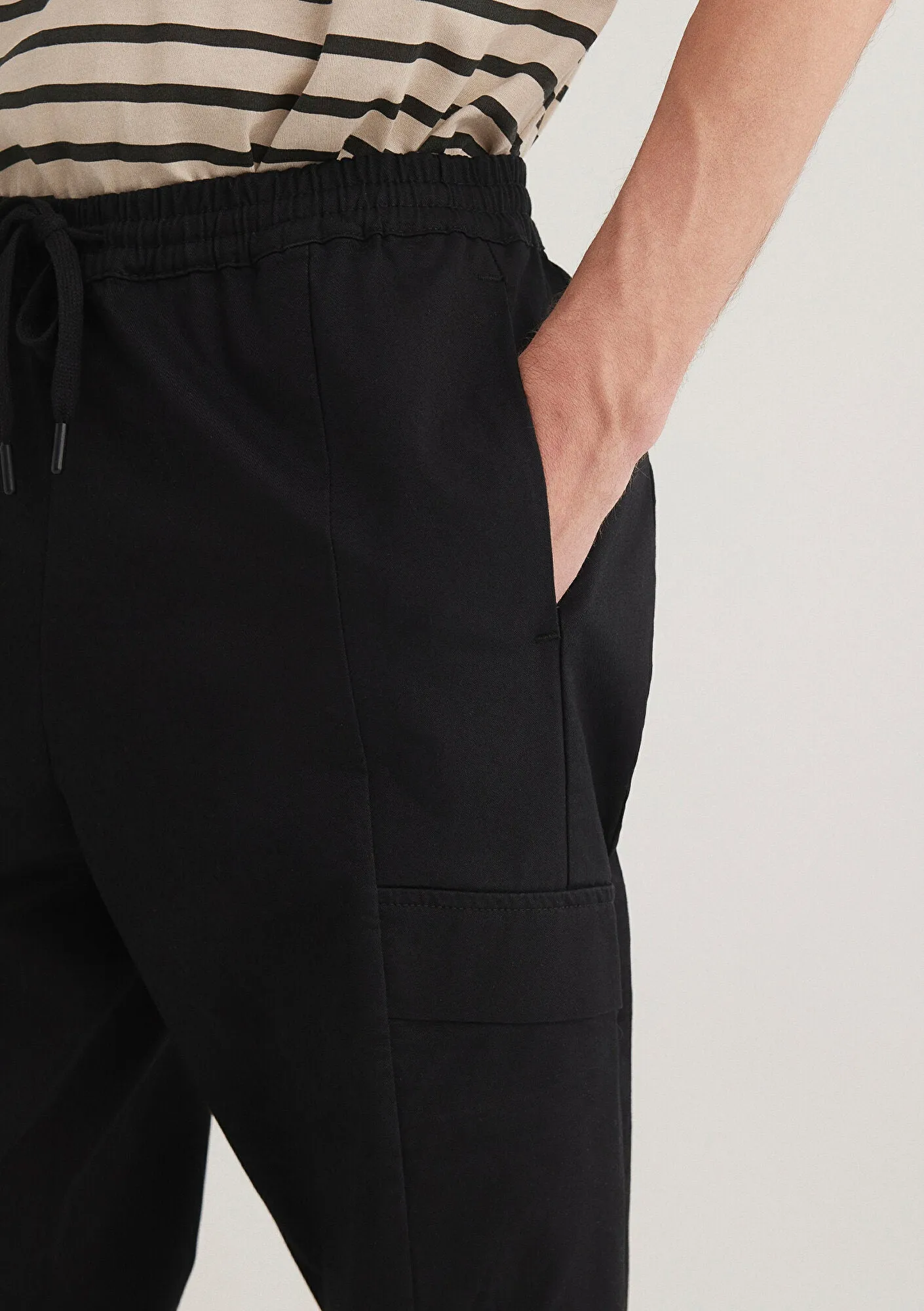 Black Cargo Pants