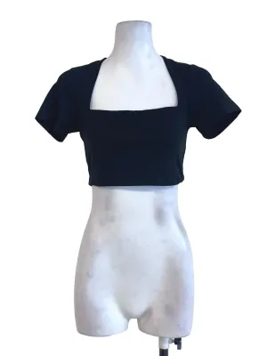 Black Crop Top