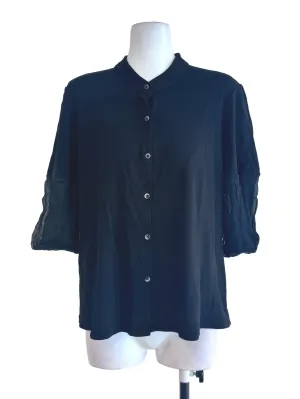 Black Plain Top