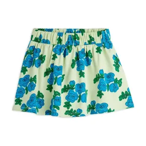 Blue Roses Aop Skirt