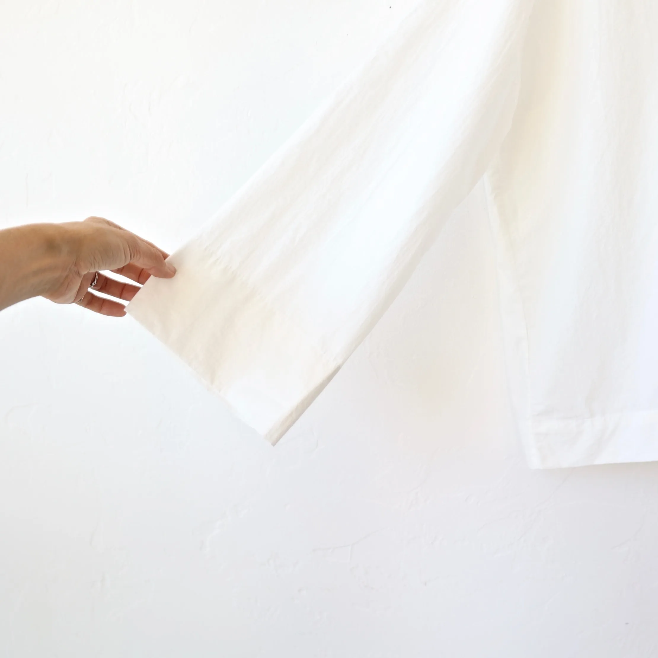 Bon Tie Back Shirt - White