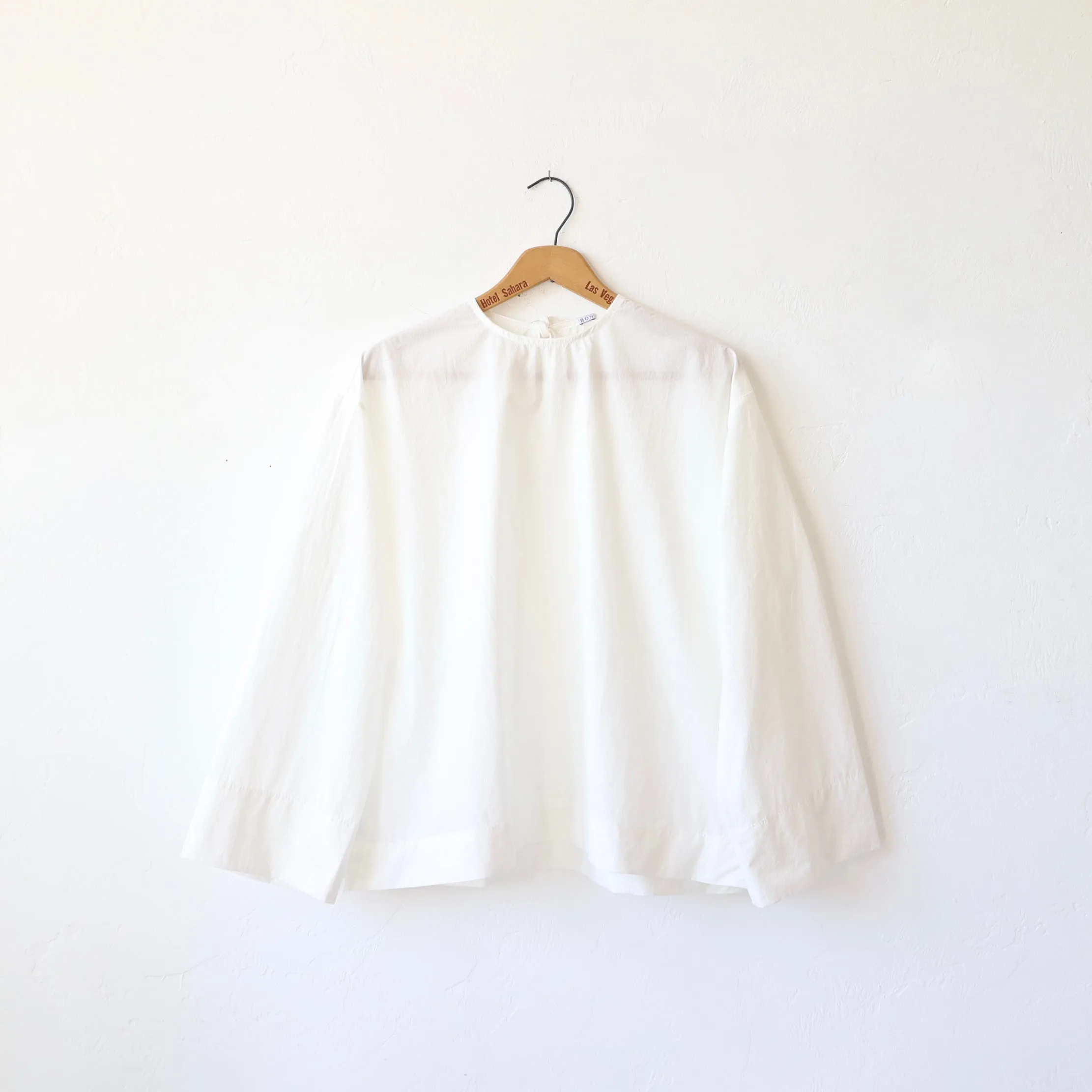 Bon Tie Back Shirt - White