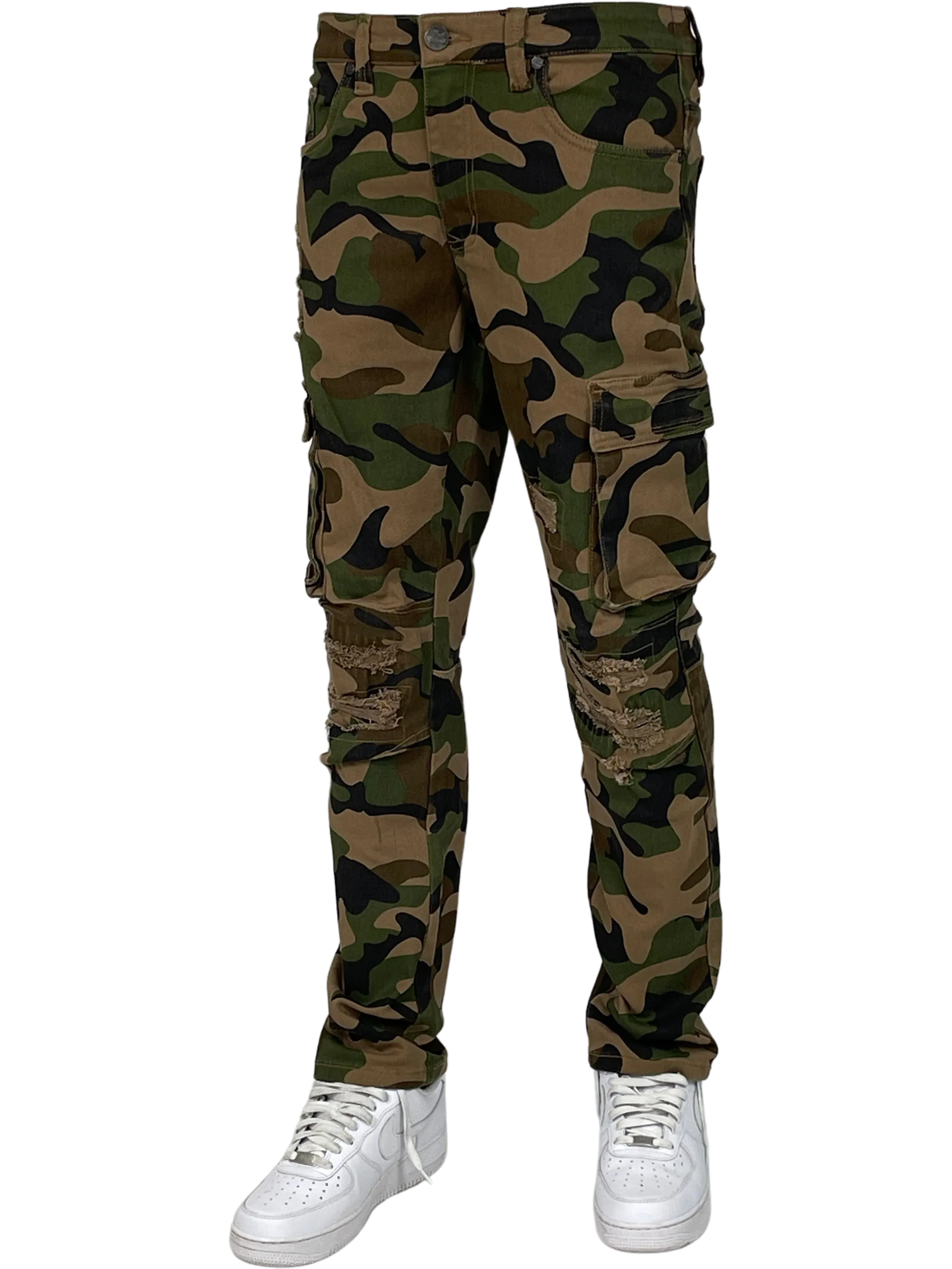 BT-BTP24121-Camo Cargo Pants