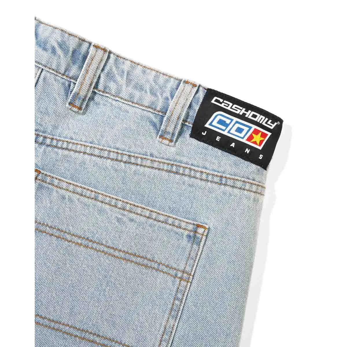 Cash Only - Aleka Cargo Jeans Light Wash