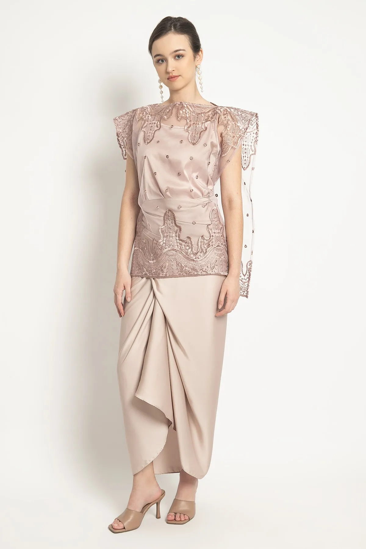 Cassie Top in Dusty Purple