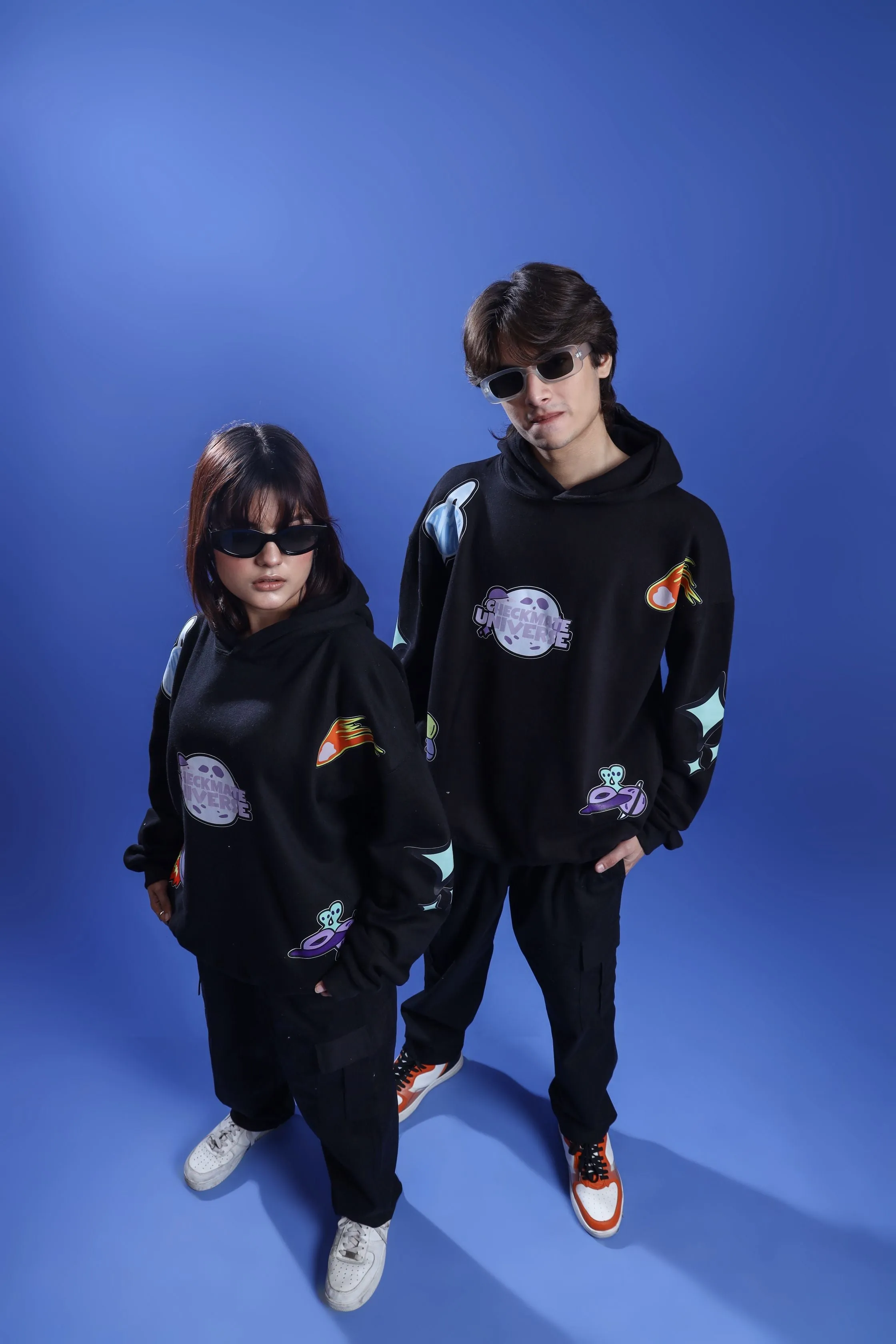 CHECKMATE UNIVERSE OVERSIZED HOODIE