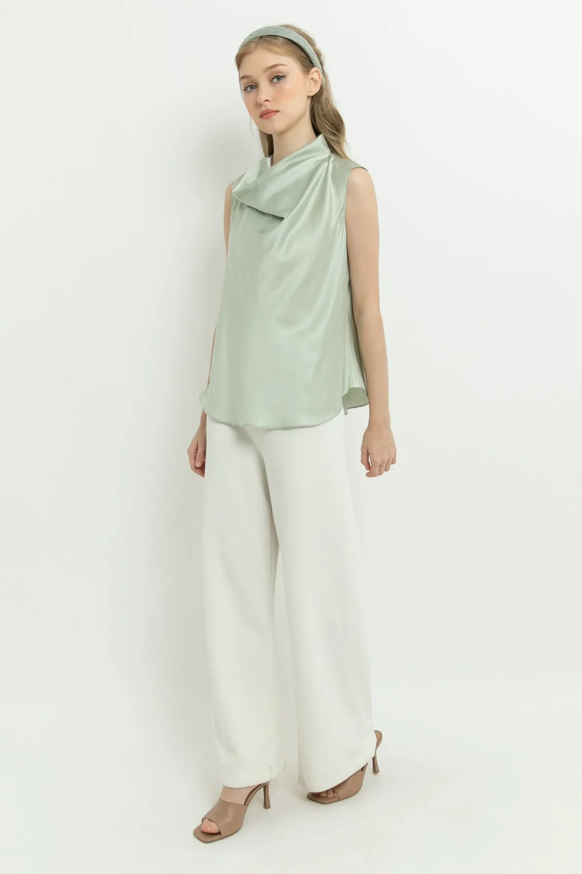 Cher Top in Mint