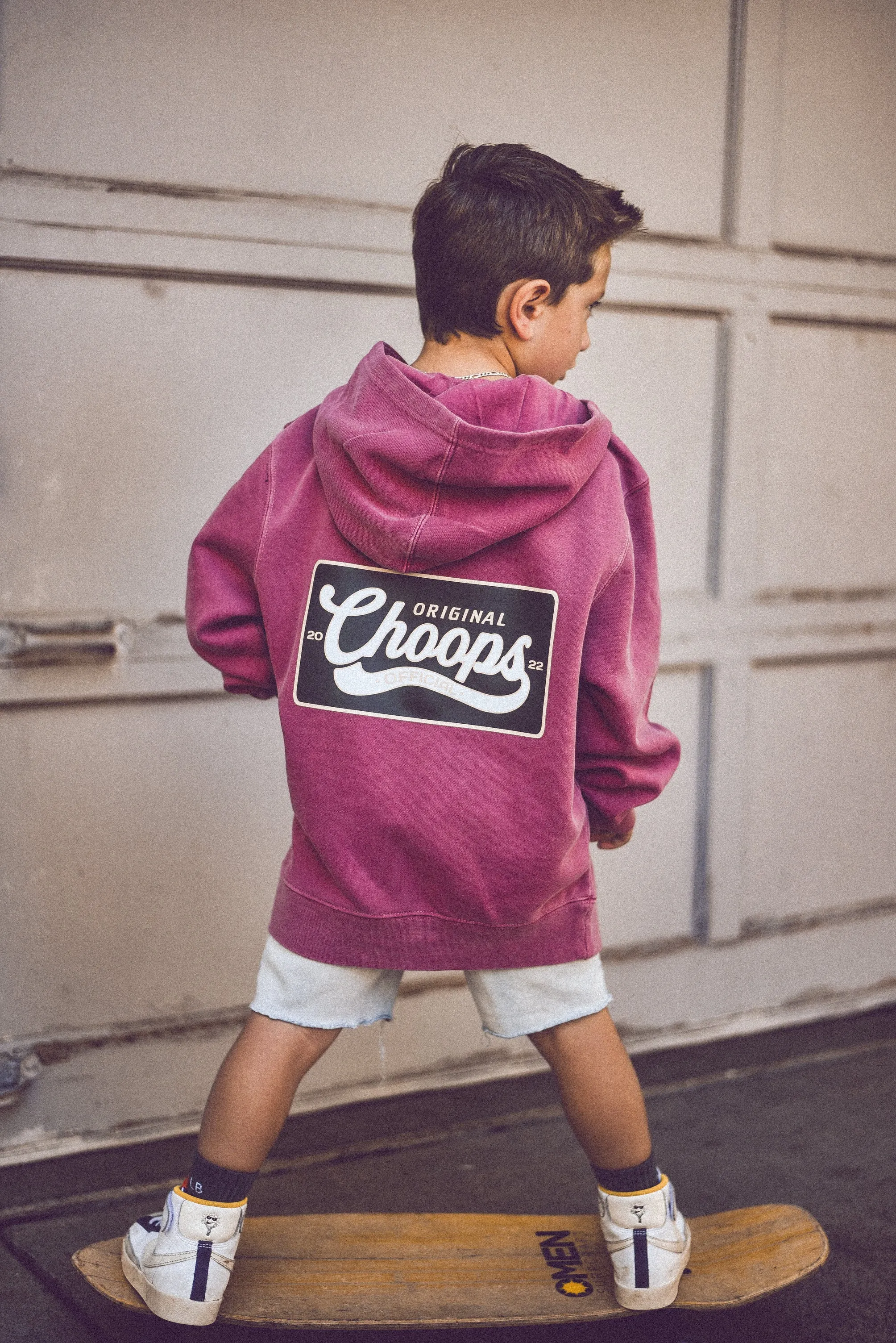 Choops Original Hoodie Maroon
