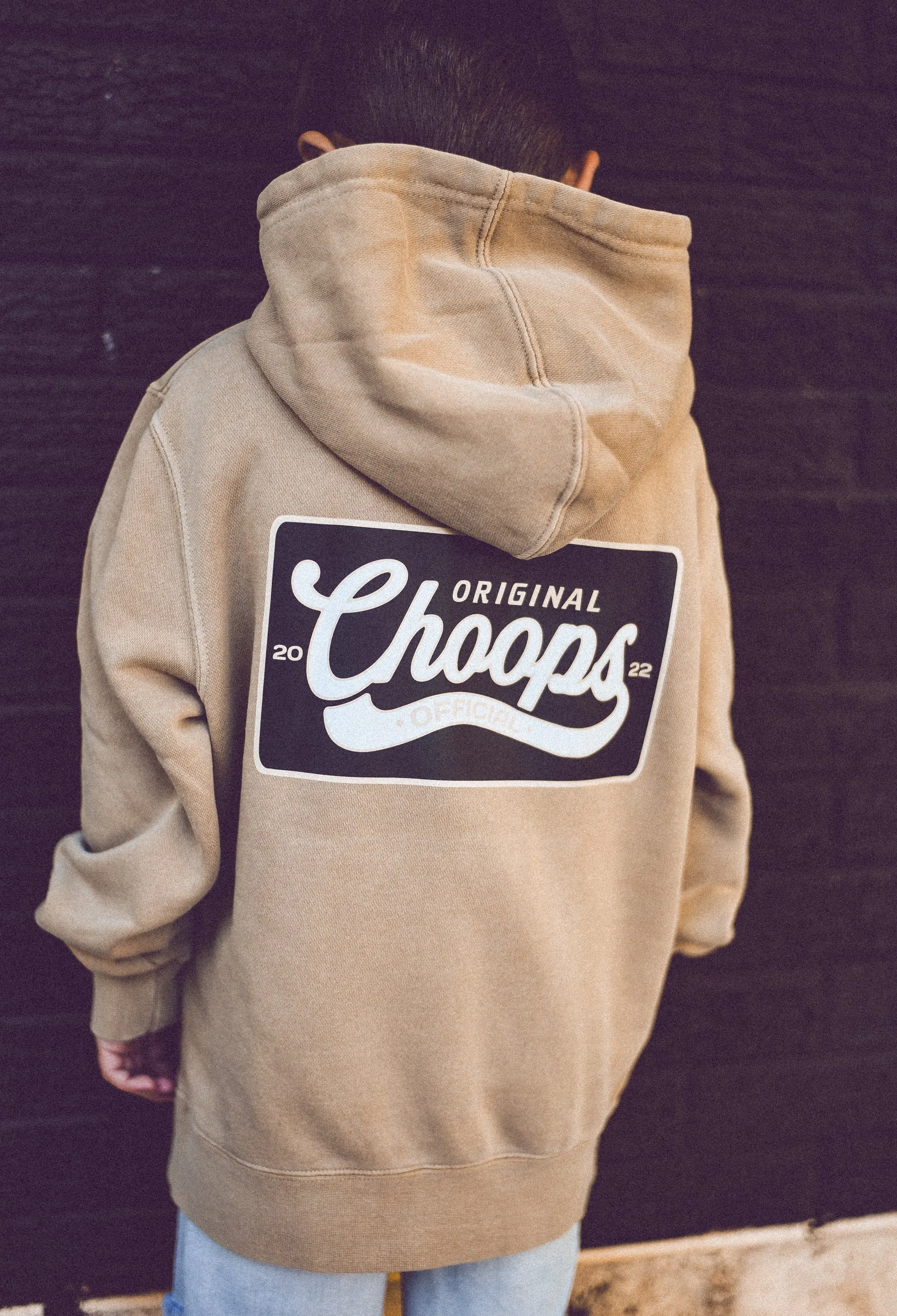 Choops Original Hoodie Tan