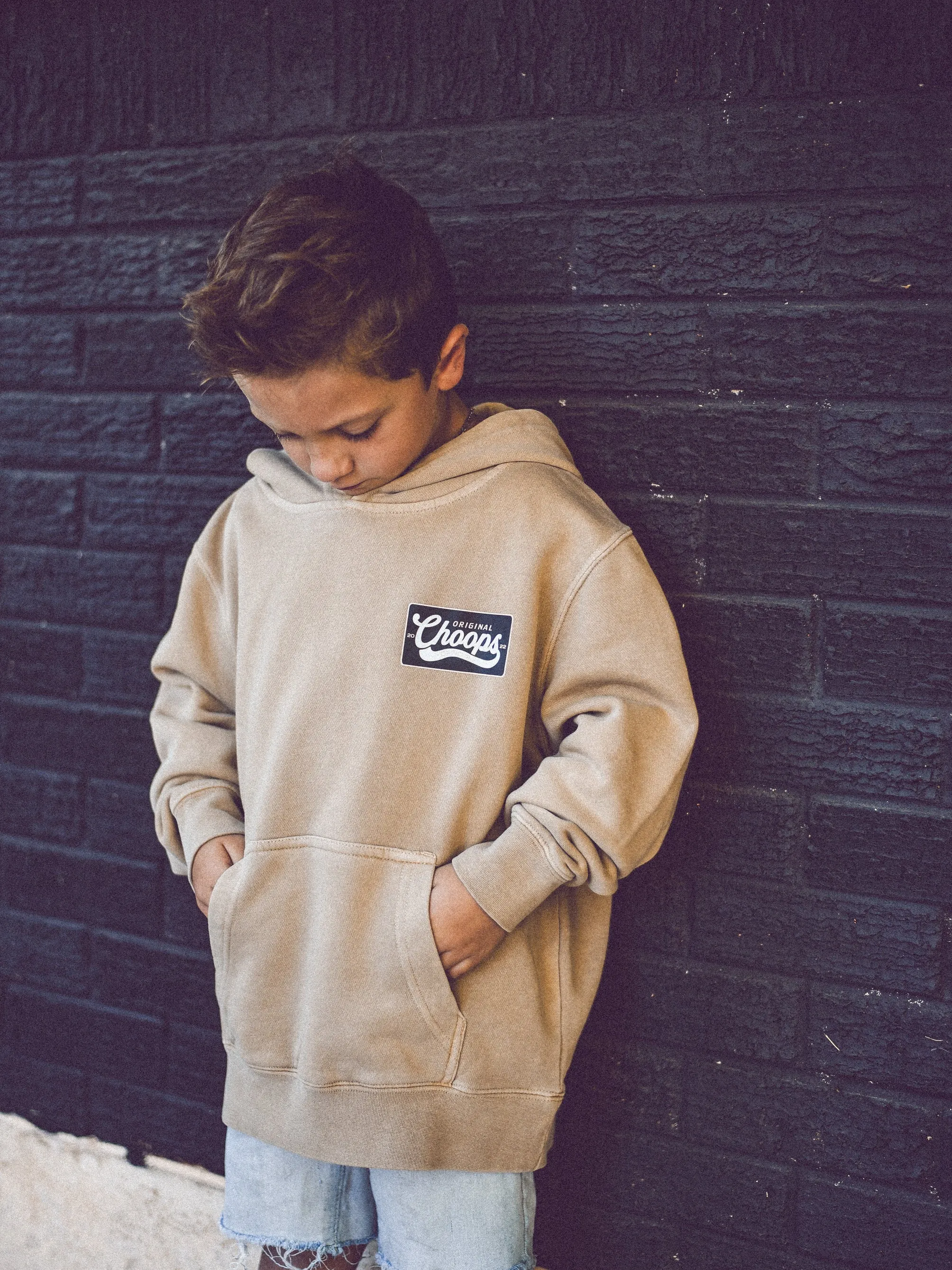 Choops Original Hoodie Tan