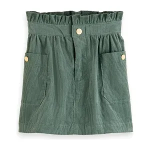 Corduroy Mini Skirt