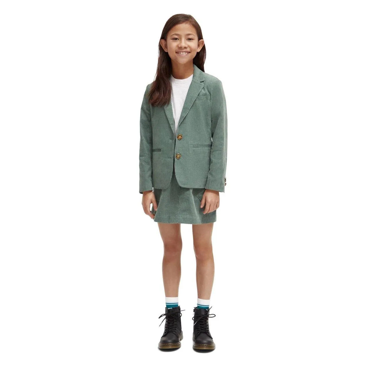 Corduroy Mini Skirt