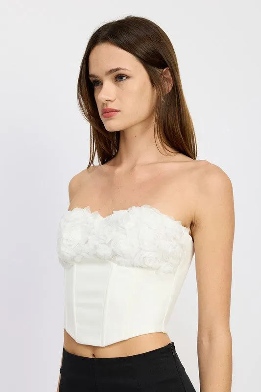 Corset Top with Lace