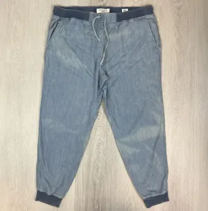 Country Road CR Denim Womens Blue Turkish Denim Jogger Pants Size 16