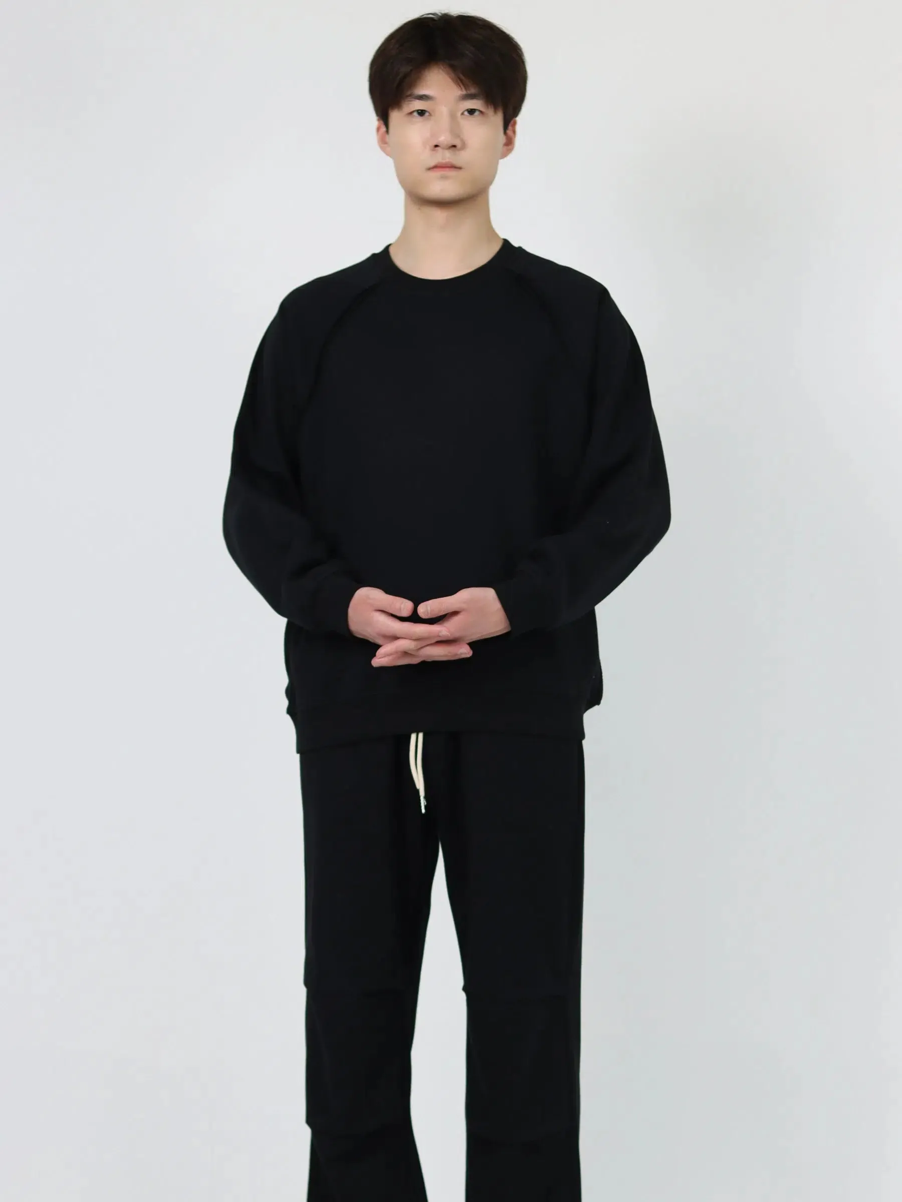 Crew Neck Long Sleeve Pullover