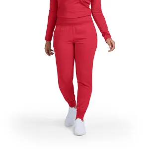 CRFT WB430 Women's Jogger Scrub Pants Racing Red