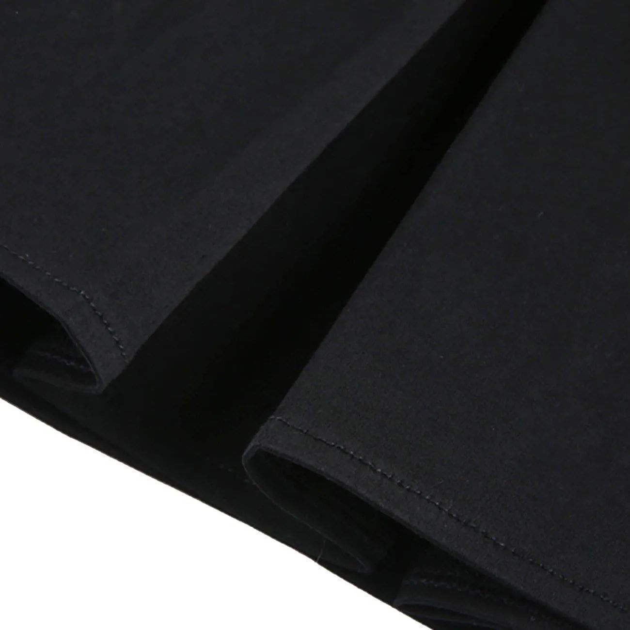 Dark Babes High-waisted Leather Pleated Skirt