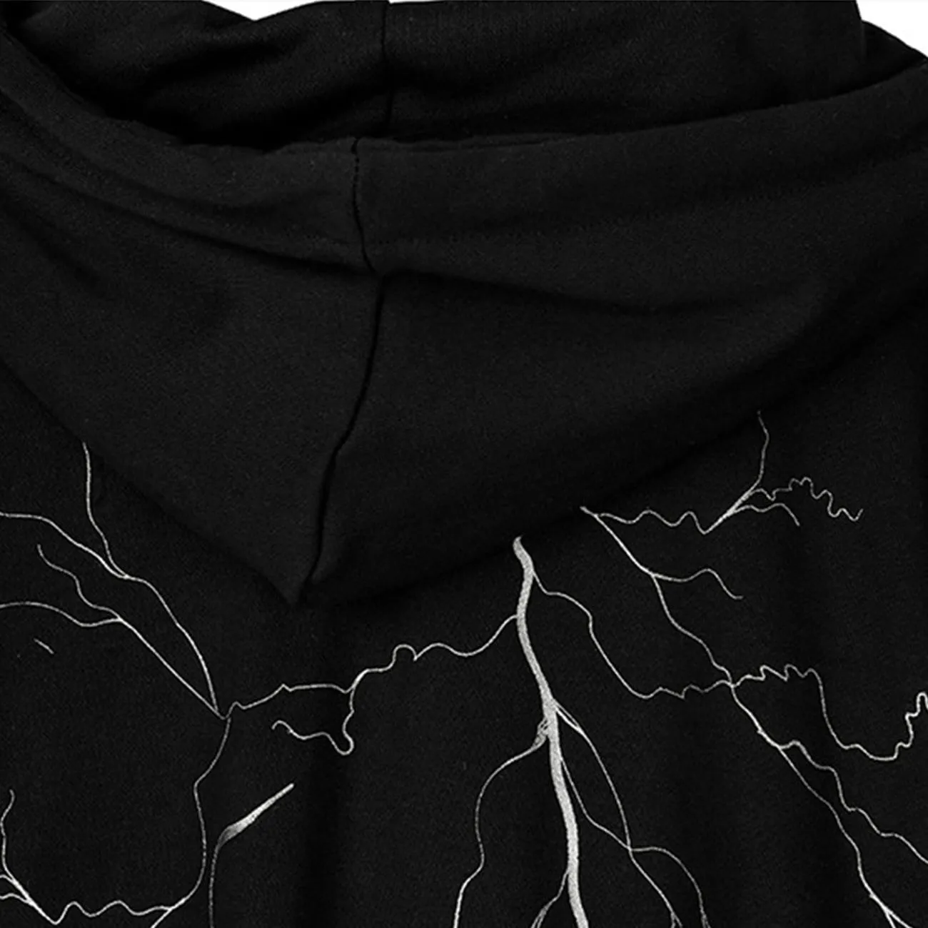 Dark Lightning Butterfly Chain Hoodie