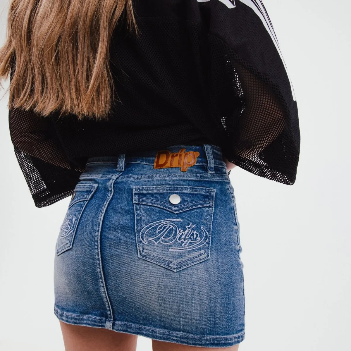 Drip Women Mini Skirt