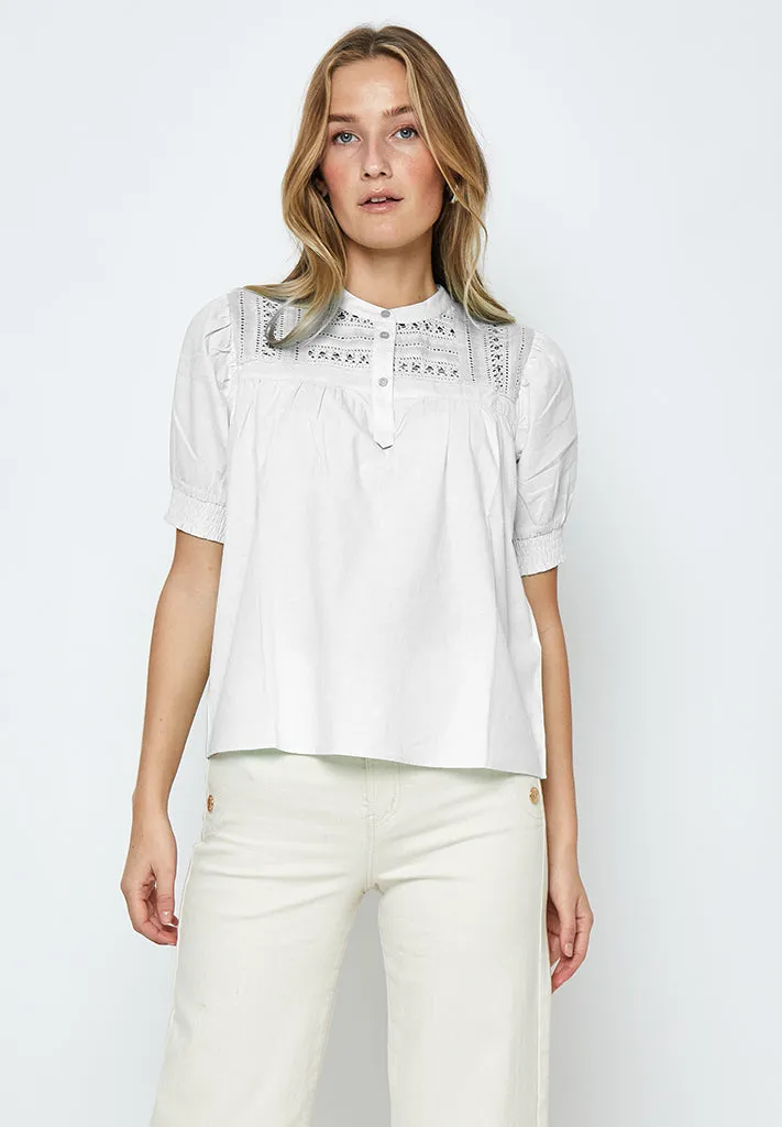 DSInge Lace Shirt - White