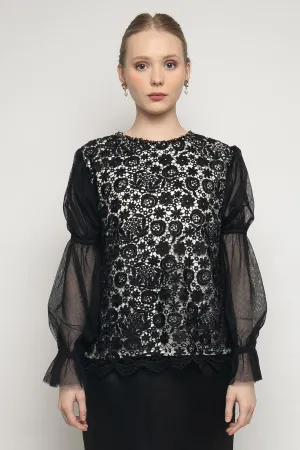 Elya Top in Black
